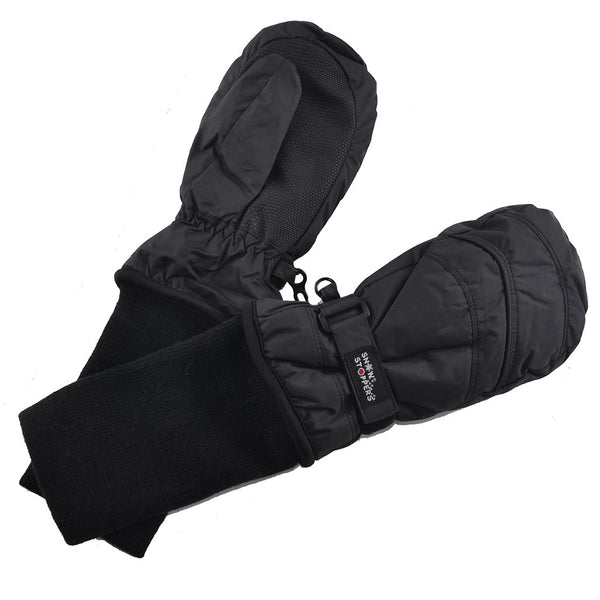 Snow Stoppers Mittens Black