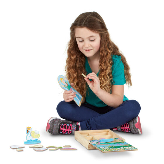 Melissa and Doug - Magnetic Dress Up Ballerina/Fairy