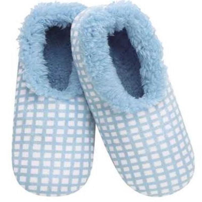 Snoozies Women's Slippers Off The Grid Super Soft--Blue