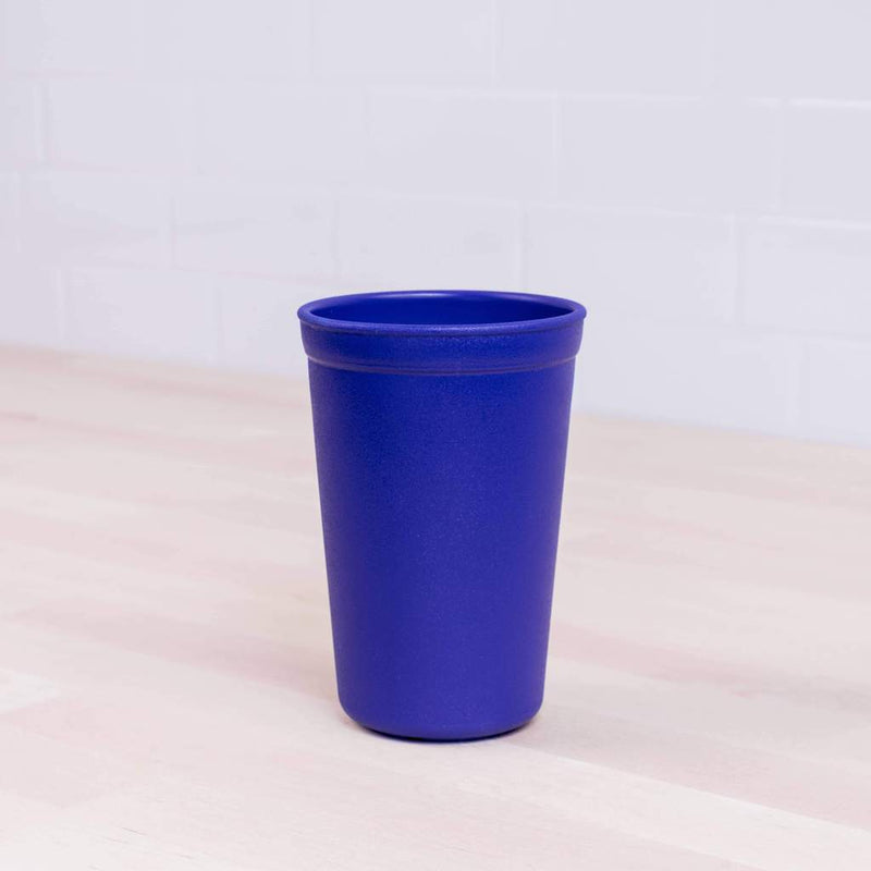 Re-Play Recycled Dinnerware Drinking Cup Navy 10 oz Drinking Cup