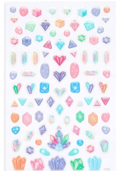 Ooly Itsy Bitsy Stickers --Glitter Gem