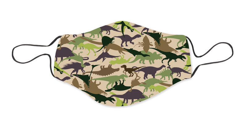 Snoozies Face Mask Face Mask w/filters Dinosaurs