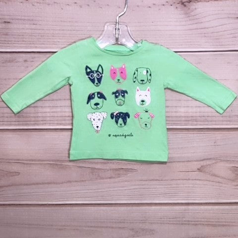 Carters Girls Shirt Baby: 00-06m