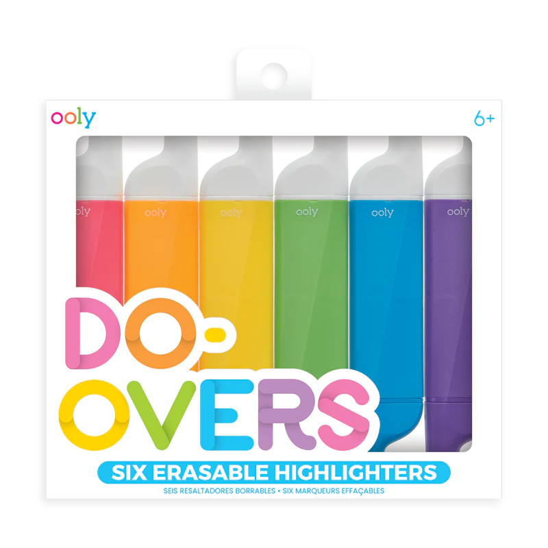 Ooly - Do-Overs Erasable Highlighters