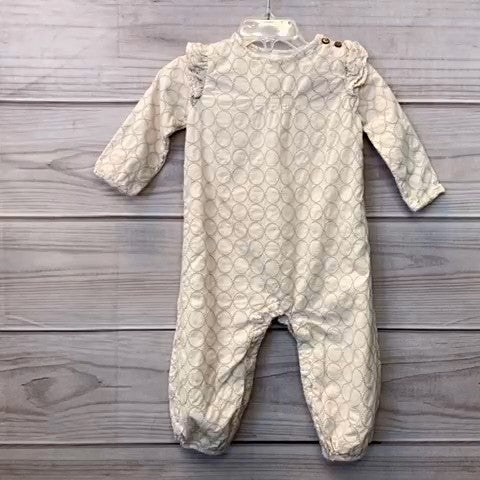 Oliver & Rain Girls Coverall Baby: 12-18m