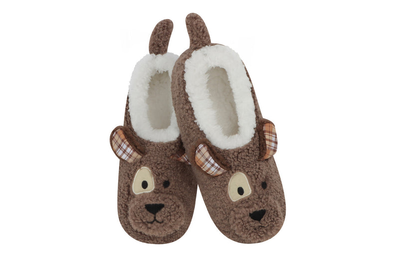 Snoozies Slippers Barnyard Buddies Puppy