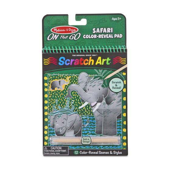 Melissa and Doug - Safari Scratch Art Pad