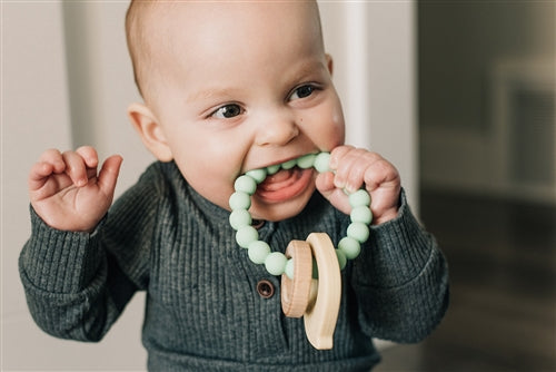 Chewbeads - Brooklyn Teether--Blush