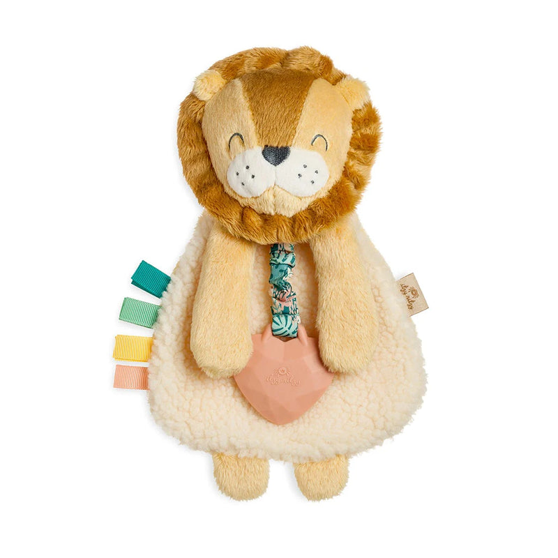 Itzy Ritzy - Itzy Friends Itzy Lovey Plush with Teether-Lion