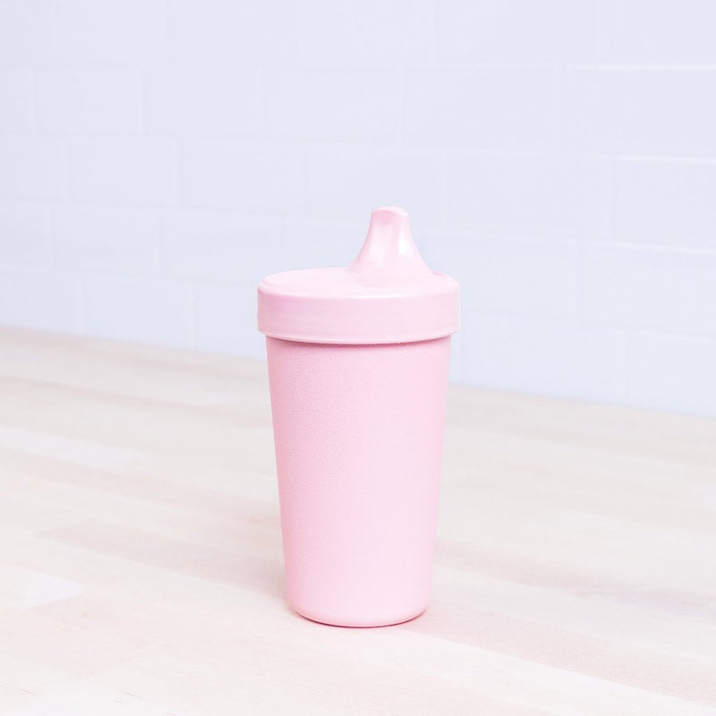 Re-Play Recycled Dinnerware No Spill Sippy Cup Ice Pink 10 oz No Spill Sippy Cup