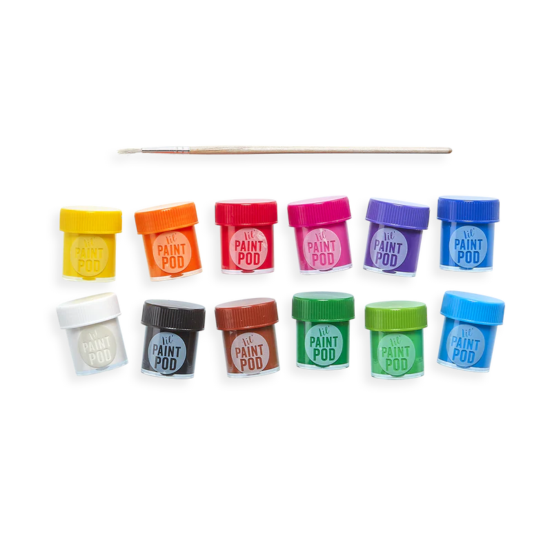 Ooly - Lil' Paint Pods Poster Paints-12 Colors