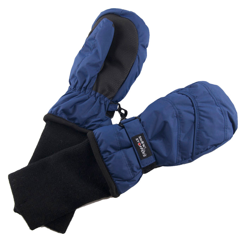 Snow Stoppers Mittens Navy Blue