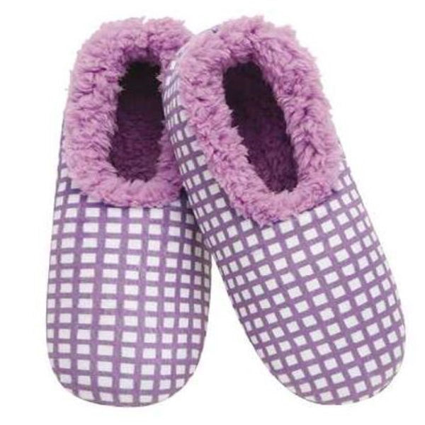 Snoozies Slippers Off The Grid Super Soft--Lavender – Things Consignment Boutique