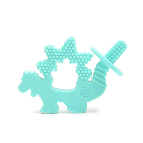 Chewbeads - Chewpal with Training Brush--Dinosaur