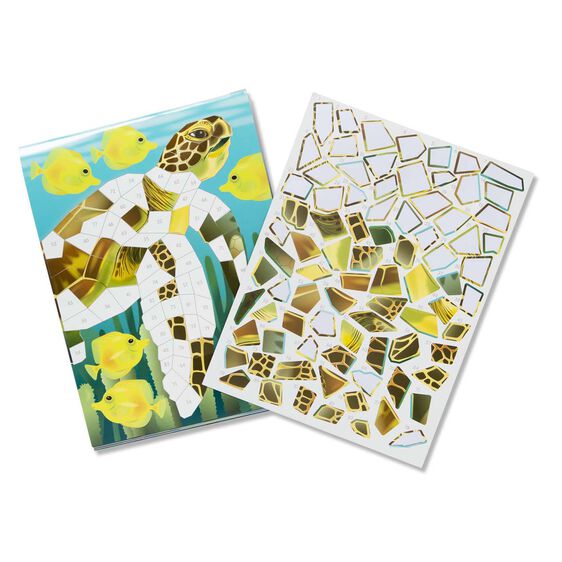 Melissa and Doug - Mosaic Sticker Pad Ocean