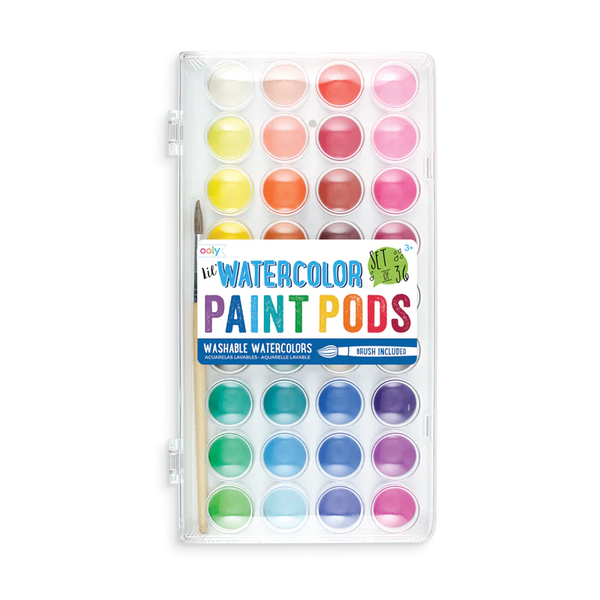 Ooly - Lil' Paint Pods Watercolors-36 colors