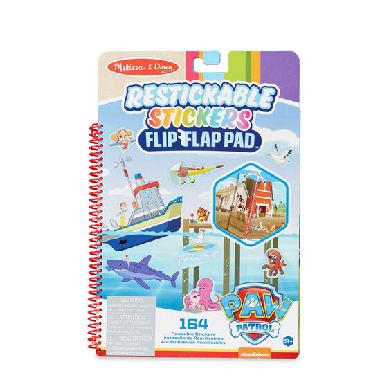 Melissa and Doug - Paw Patrol Restickable Stickers Adventure Bay