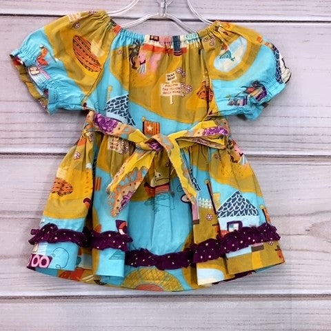 Paint by Numbers Girls Dress Baby: 06-12m