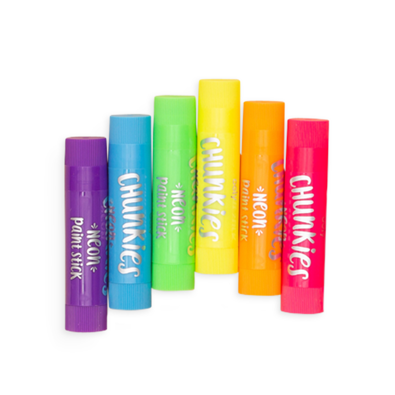 Ooly Chunkie Paint Sticks Neon--Set of 6