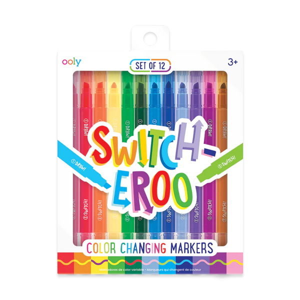 Ooly - Switch-eroo! Color changing markers--Set of 12