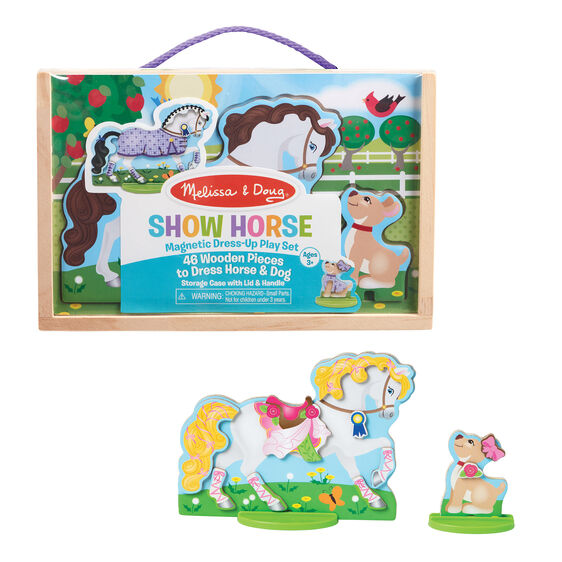 Melissa and Doug - Magnetic Dress Up Show Horse